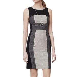 Anthropologie Yoana Baraschi Retro Mod Dress Women Sz 6 Office‎ Siren Minimalist